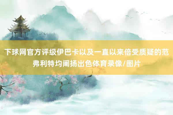 下球网官方评级伊巴卡以及一直以来倍受质疑的范弗利特均阐扬出色体育录像/图片