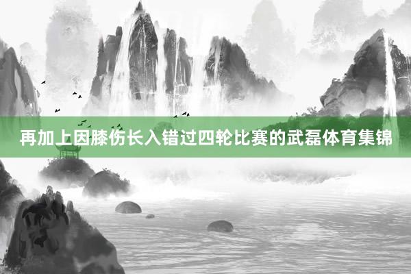 再加上因膝伤长入错过四轮比赛的武磊体育集锦